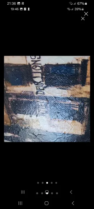 Cuadro vintage Hotel des Lions