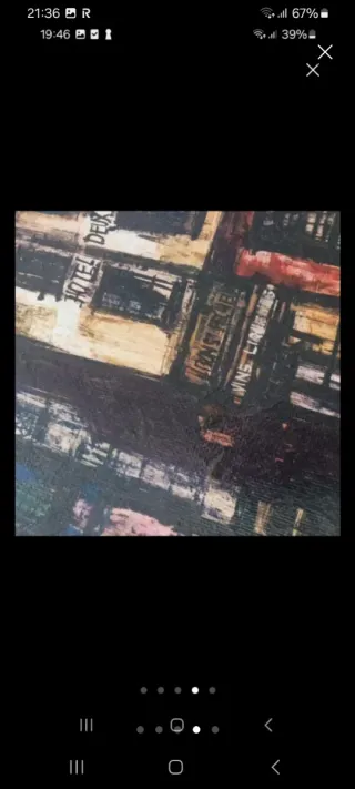 Cuadro vintage Hotel des Lions