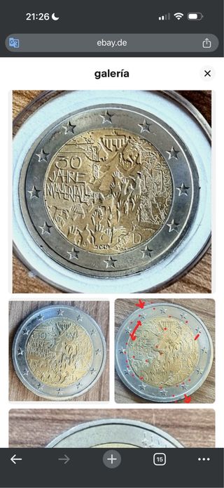 Moneda 2€ 30 Jahre Mauerfall