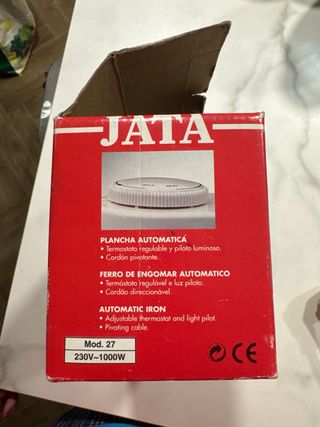 Plancha de ropa Jata