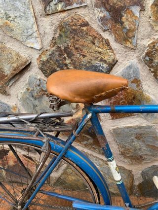 Bicicleta Orbea azul vintage