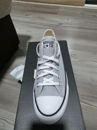 Converse Plataforma Grises Talla 38