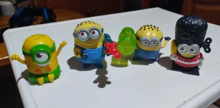 4 Juguetes Minions McDonald's