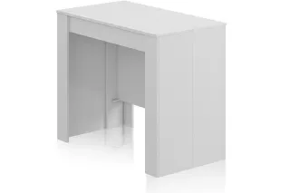Mesa Comedor Extensible Blanca