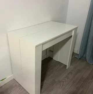 Mesa Comedor Extensible Blanca