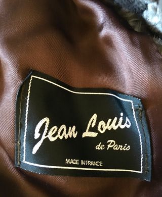 Abrigo mutón ( mouton ) de piel vuelta de oveja