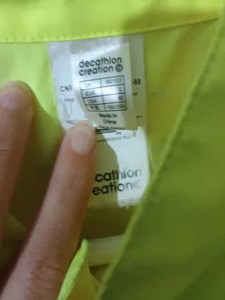 Maillot Ciclismo Sin Mangas Amarillo Talla L