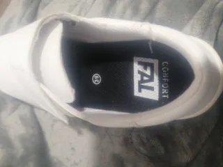 Zapatos de trabajo blancos FAL T39