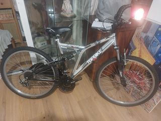 Bicicleta 26 plateada