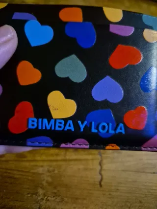 Tarjetero Bimba y Lola Corazones Multicolor