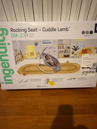 Tumbona Ingenuity Cuddle Lamb Bebé