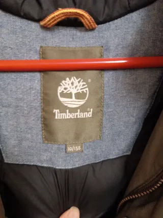 Chaqueta niño verde con capucha