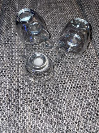 Set 5 Tazzine Caffè Vetro