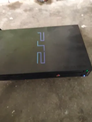 Consola Playstation 2 Negra no negociable