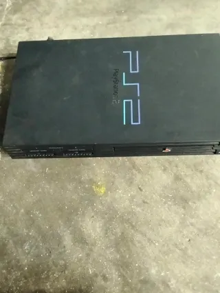 Consola Playstation 2 Negra no negociable