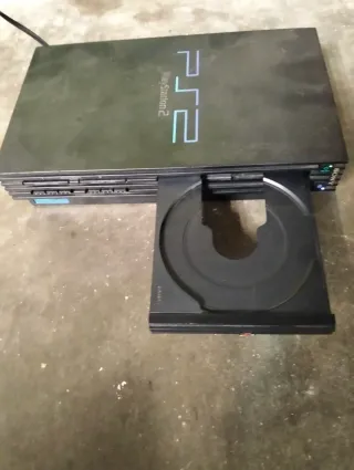 Consola Playstation 2 Negra no negociable