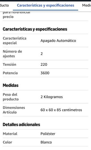 2 Manta Eléctrica Thulos 160x140cm para cama.