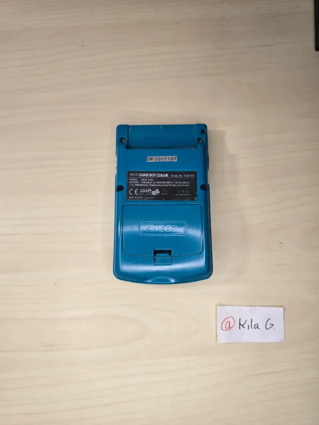 Game Boy Color Azul