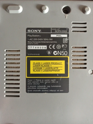 PlayStation 1 Sony PSX con lente da cambiare