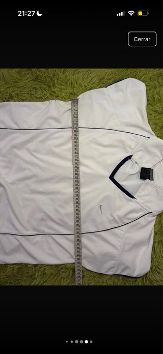 Nike Women’s White Sports Polo - Size XS