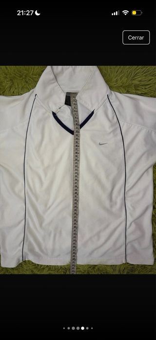 Nike Women’s White Sports Polo - Size XS