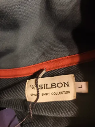 Sudadera hombre azul marino marca silbón