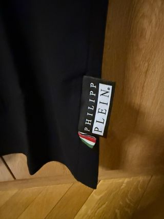 Camiseta Philipp Plein Calavera Negra Talla L