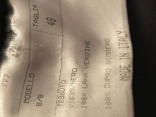 Giacca Bottega Veneta Tg 48 Nera