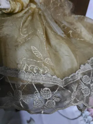 Bambola Capodimonte in ceramica vintage