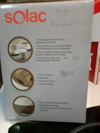 Calentador leche Solac 1L