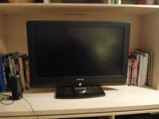 Televisión Hisense Negra y TDT