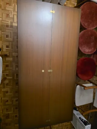 Mesa de comedor plegable de madera