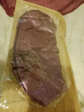 Bolso de mano fiesta dorado y morado