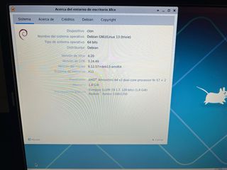 Portátil Dell Vostro 1000