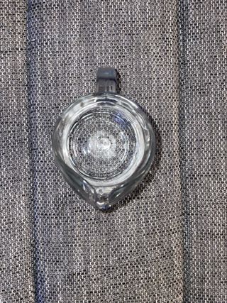 Caraffa in vetro trasparente