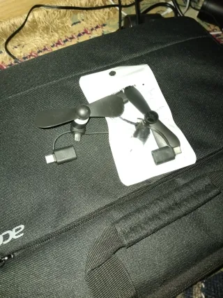 Mini ventilador USB para iPhone/Android