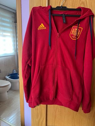 Sudadera Adidas Selección Española Roja