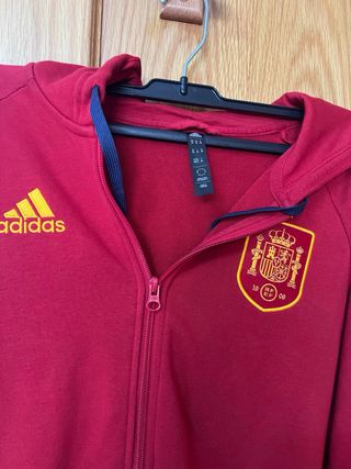 Sudadera Adidas Selección Española Roja