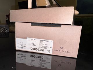 Zapatos Martinelli Talla 38 Beige