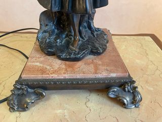 Lámpara de bronce Urregui