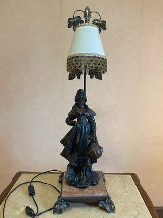 Lámpara de bronce Urregui