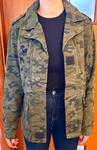 Chaqueta Desigual Mickey Mouse Talla M