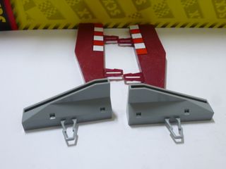 Scalextric Pista Gris 2 PIANOS Y MUROS INICIO