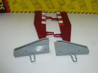 Scalextric Pista Gris 2 PIANOS Y MUROS INICIO