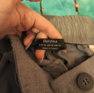 Pantalones grises de vestir