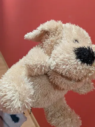 Peluche perro suave Emite ladridos
