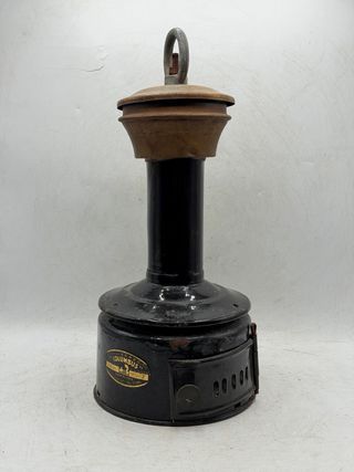 Antigua Lámpara Carburo Columbus