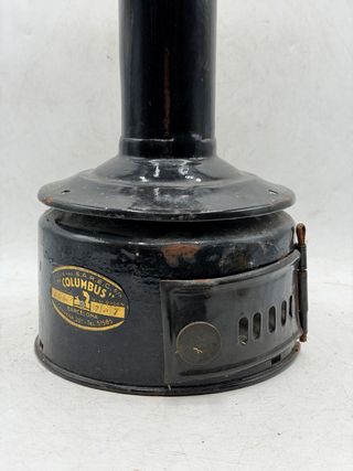 Antigua Lámpara Carburo Columbus