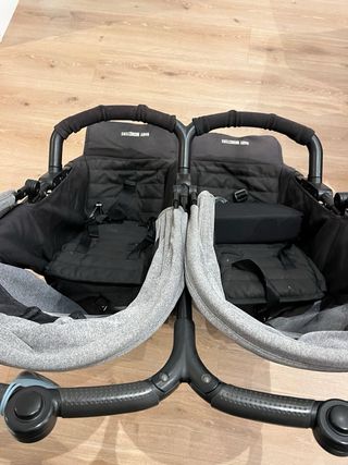 Carrito Gemelar Baby Monsters