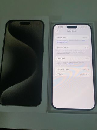 iPhone 15 Pro Max 256GB 87%